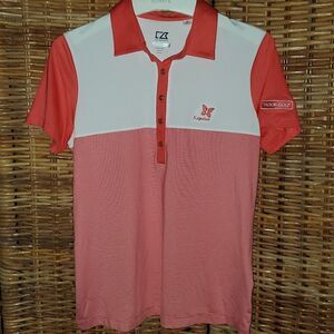Kapalua Golf Polo Shirt Hawaii Cutter  & Buck Troon Golf M